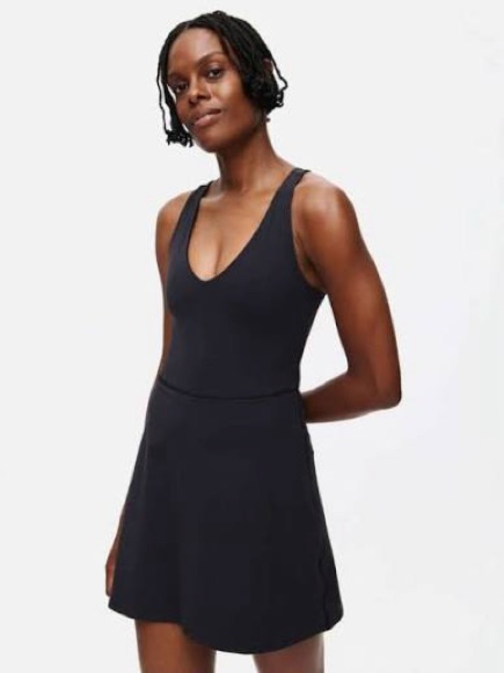 Outdoor Voices Black Exercise Dress